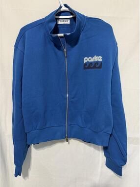 Parke Full Zip Mockneck.  New